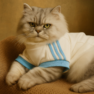 Sporty Pet T-Shirt for Cats and Dogs – Comfortable Breathable Outfit
